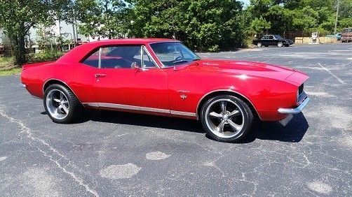 1967 Red Chevrolet Camaro --