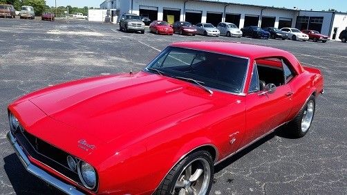 1967 Red Chevrolet Camaro --