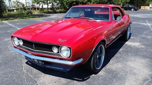 1967 Red Chevrolet Camaro --