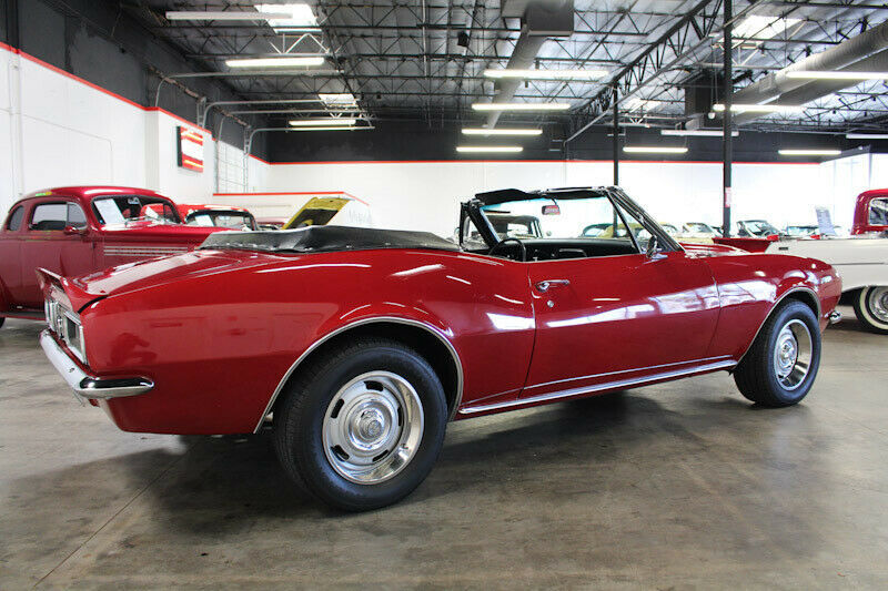 1967 Red Chevrolet Camaro Convertible