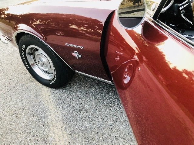 1967 Burgundy Chevrolet Camaro --