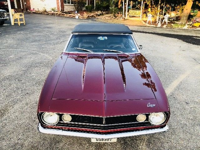 1967 Burgundy Chevrolet Camaro --