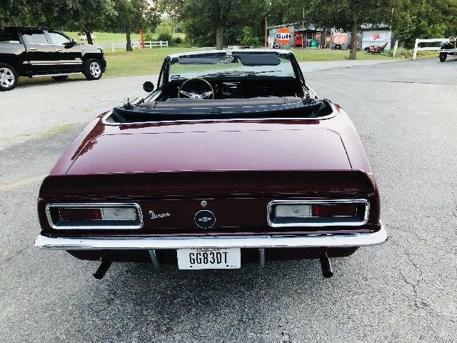 1967 Burgundy Chevrolet Camaro --