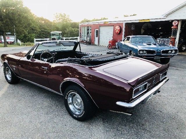1967 Burgundy Chevrolet Camaro --