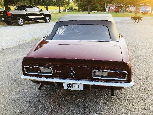 1967 Burgundy Chevrolet Camaro --