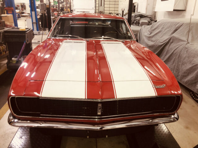 1967 Red Chevrolet Camaro --