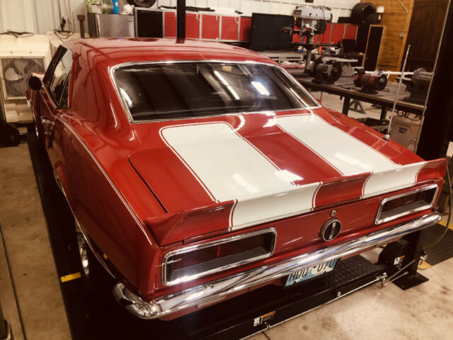 1967 Red Chevrolet Camaro --