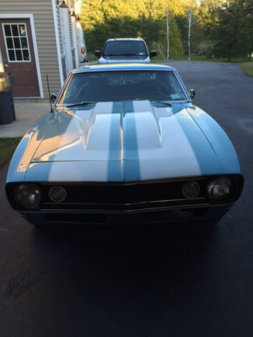 1967 Blue Chevrolet Camaro