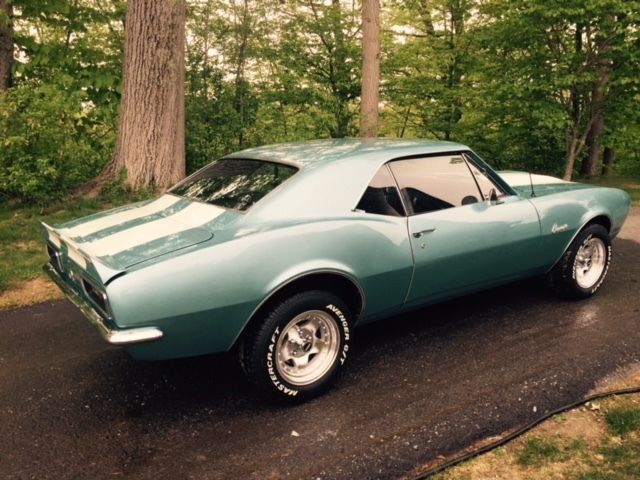 1967 Blue Chevrolet Camaro