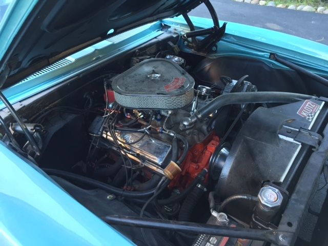 1967 Blue Chevrolet Camaro