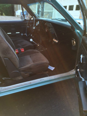 1967 Blue Chevrolet Camaro