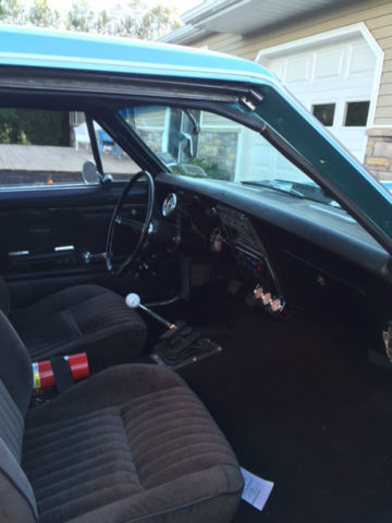 1967 Blue Chevrolet Camaro