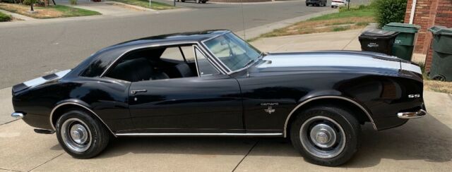 1967 Black Chevrolet Camaro Coupe