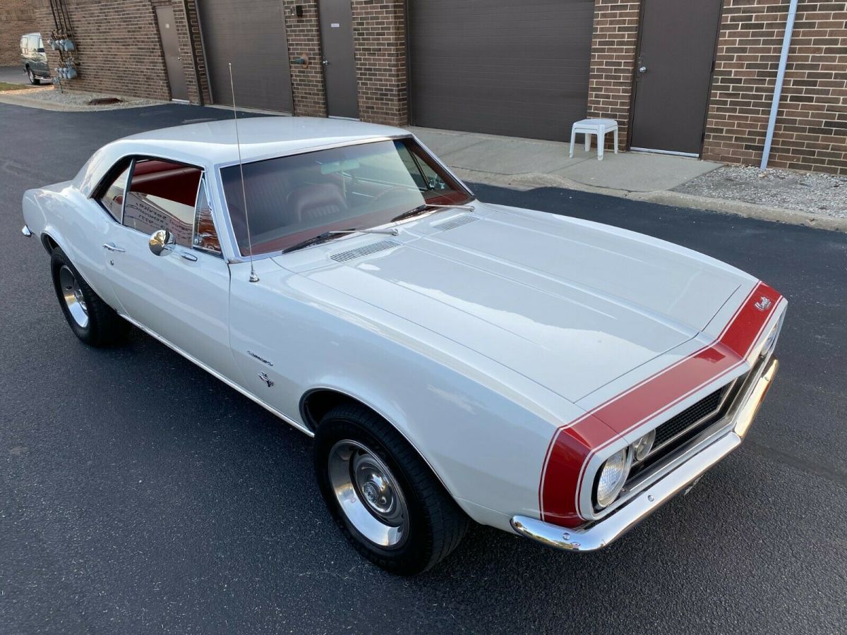1967 White Chevrolet Camaro Coupe