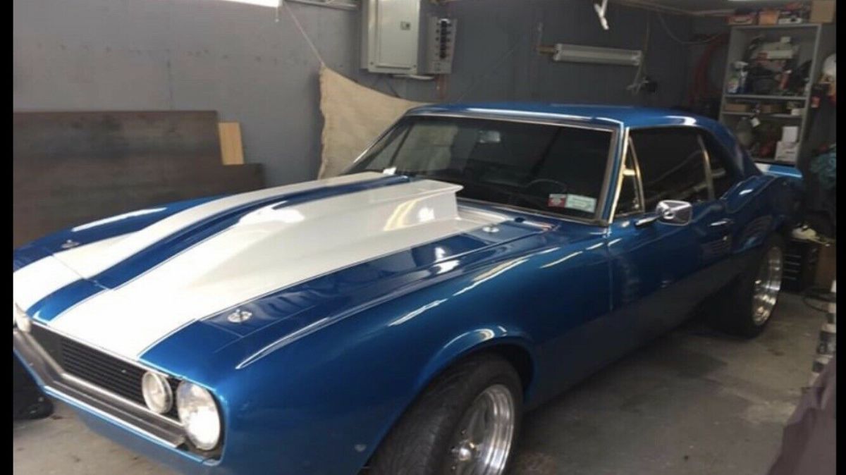 1967 Blue Chevrolet Camaro Coupe