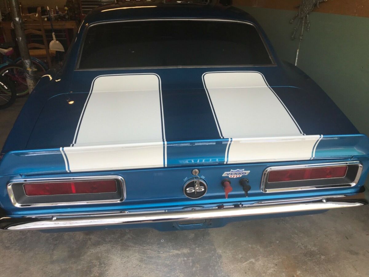 1967 Blue Chevrolet Camaro Coupe