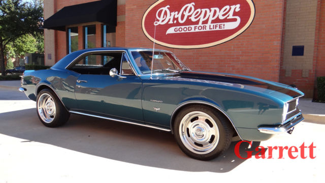 1967 Dark Turquoise Chevrolet Camaro Coupe