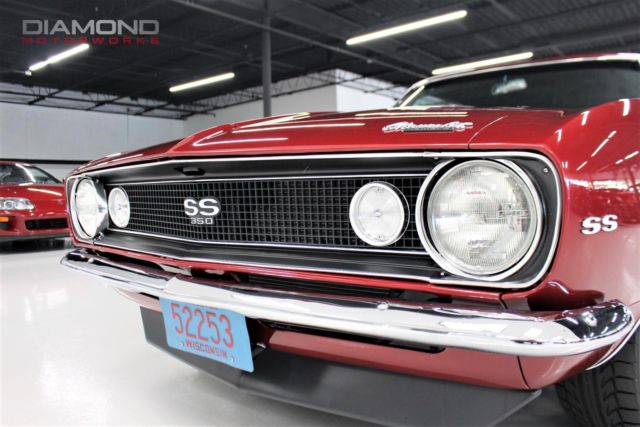 1967 Red Chevrolet Camaro Coupe