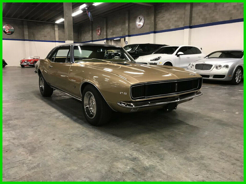 1967 Gold Chevrolet Camaro