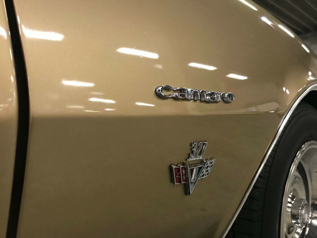 1967 Gold Chevrolet Camaro