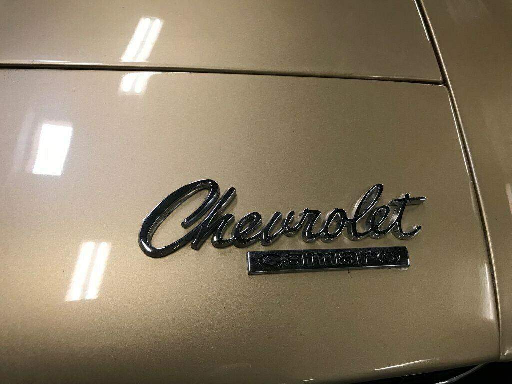 1967 Gold Chevrolet Camaro