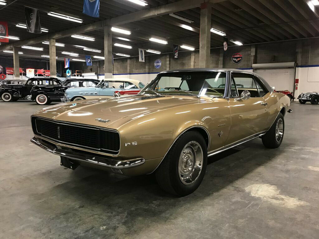 1967 Gold Chevrolet Camaro
