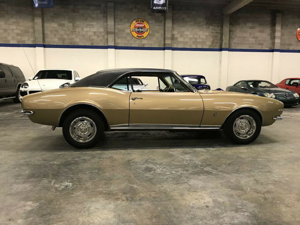 1967 Gold Chevrolet Camaro