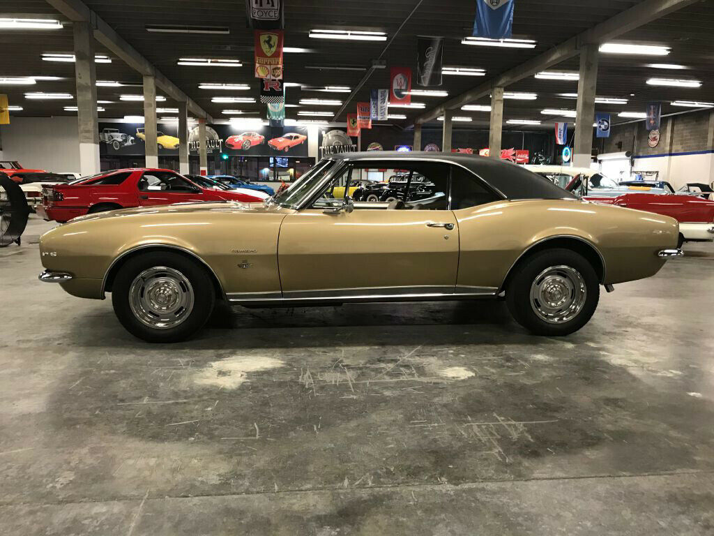1967 Gold Chevrolet Camaro