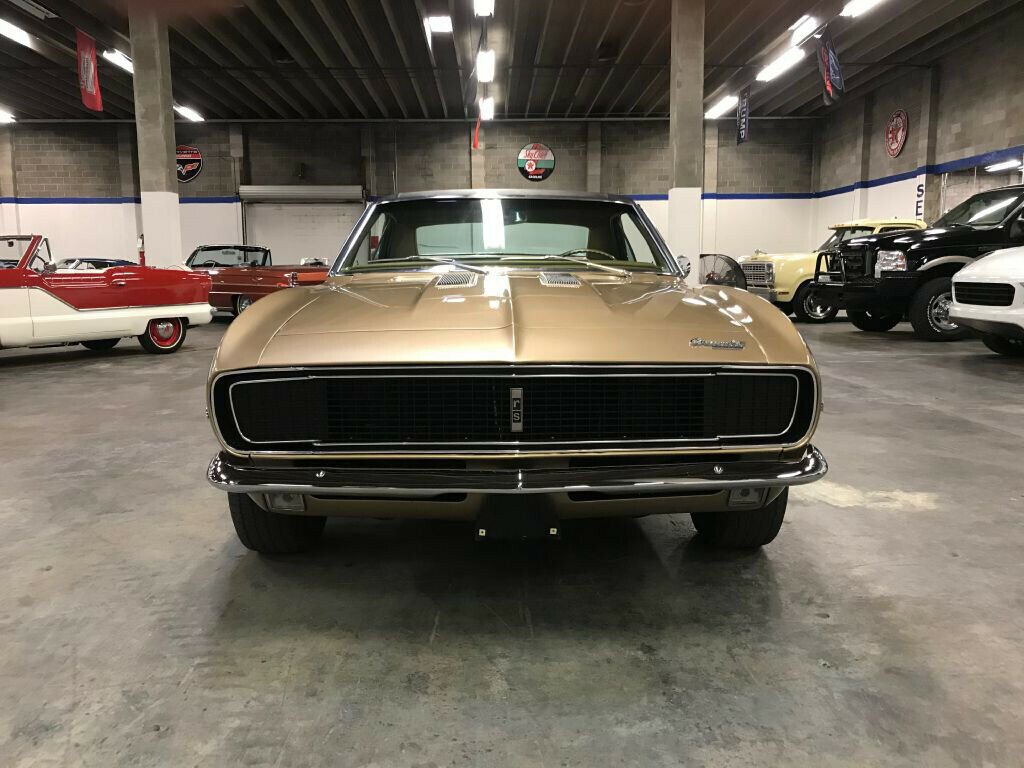 1967 Gold Chevrolet Camaro