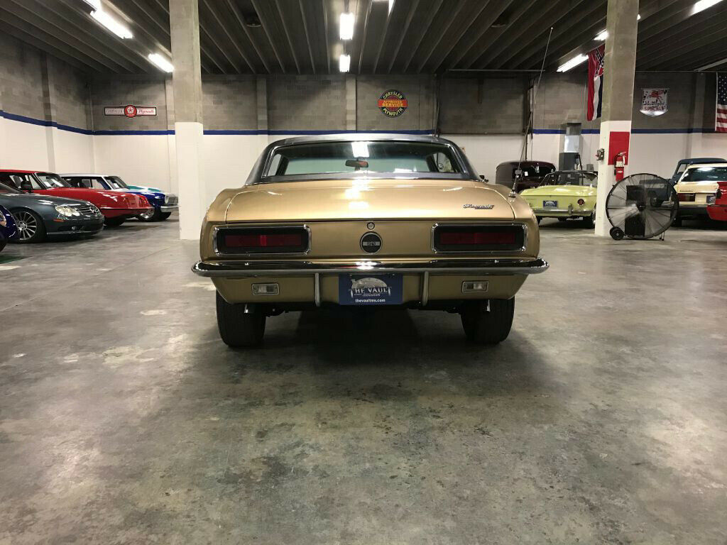 1967 Gold Chevrolet Camaro