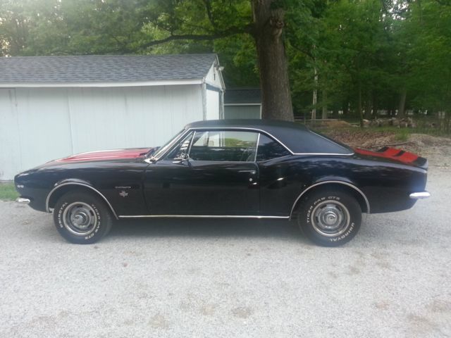 1967 Black Chevrolet Camaro Coupe