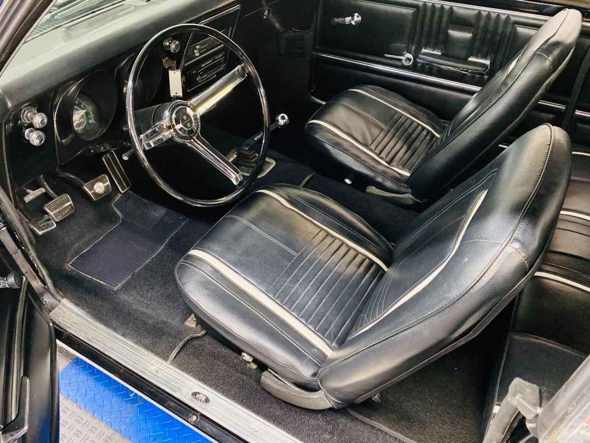 1967 Black Chevrolet Camaro Coupe