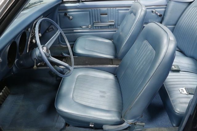 1967 Blue Chevrolet Camaro Convertible