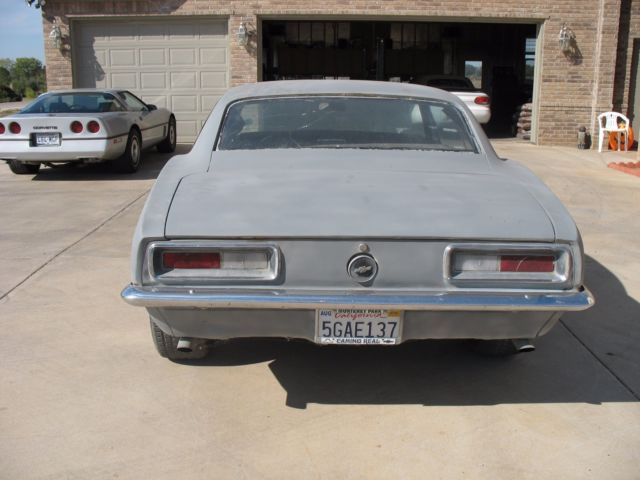 1967 Gray Chevrolet Camaro Coupe