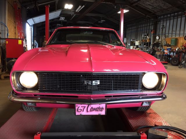 1967 PINK Chevrolet Camaro Coupe
