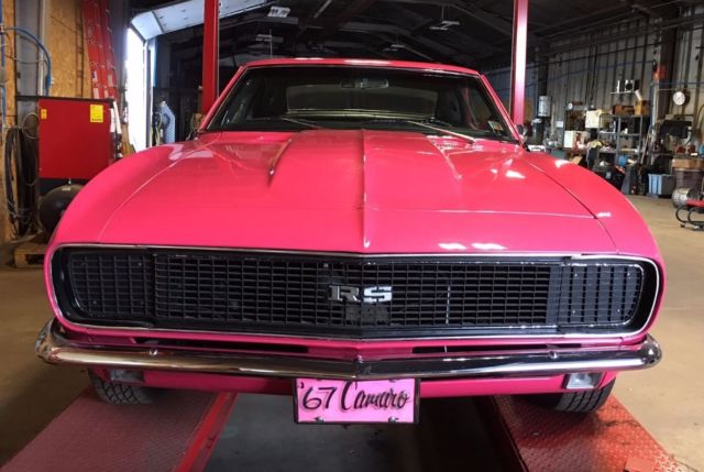 1967 PINK Chevrolet Camaro Coupe