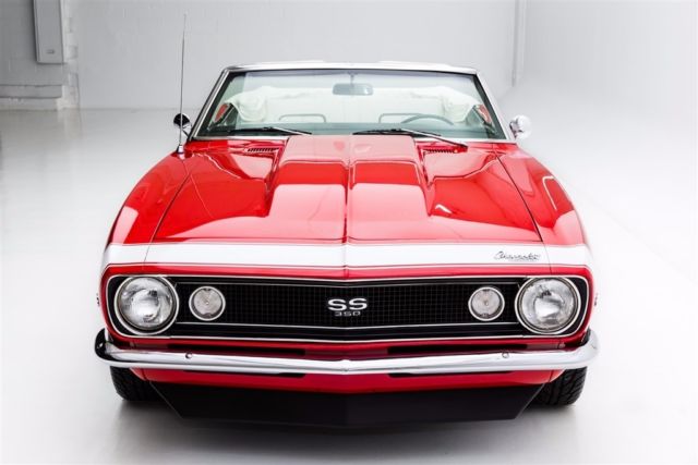 1967 Red Chevrolet Camaro Convertible