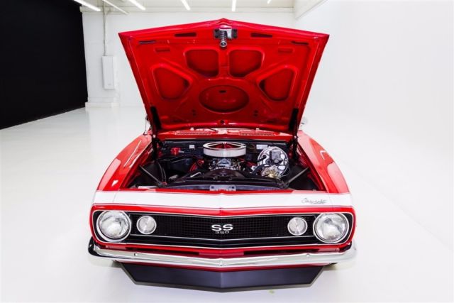 1967 Red Chevrolet Camaro Convertible