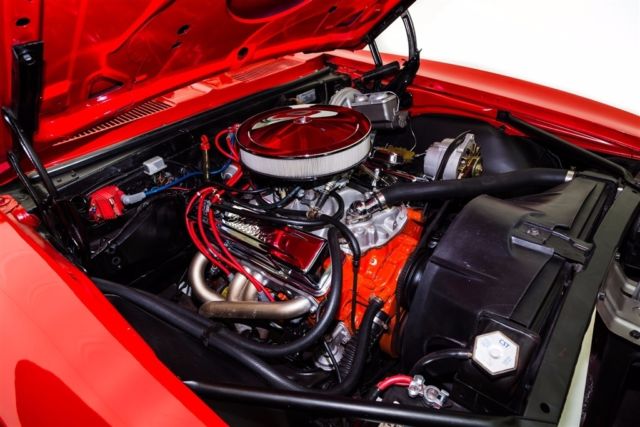 1967 Red Chevrolet Camaro Convertible