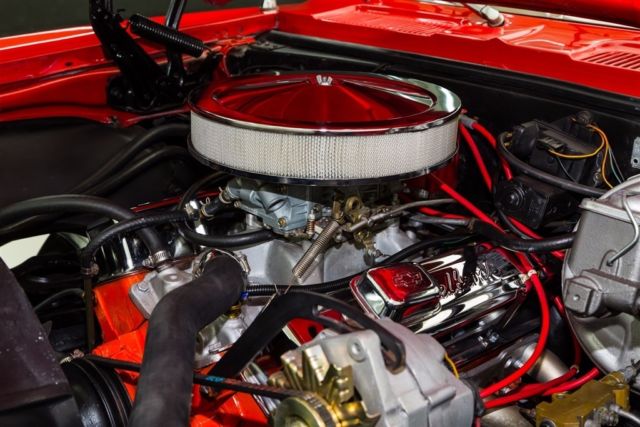 1967 Red Chevrolet Camaro Convertible