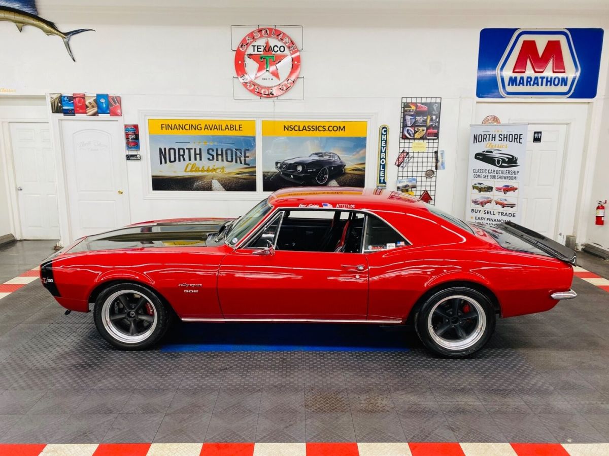 1967 Red Chevrolet Camaro 2 Door