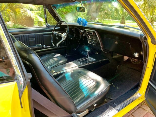 1967 Yellow Chevrolet Camaro Coupe