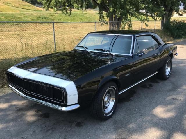 1967 Black Chevrolet Camaro Hardtop