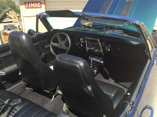 1967 Green Chevrolet Camaro Convertible