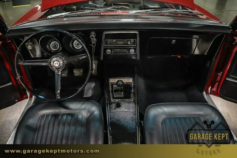 1967 Red Chevrolet Camaro Convertible
