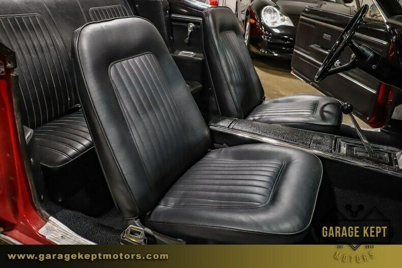 1967 Red Chevrolet Camaro Convertible