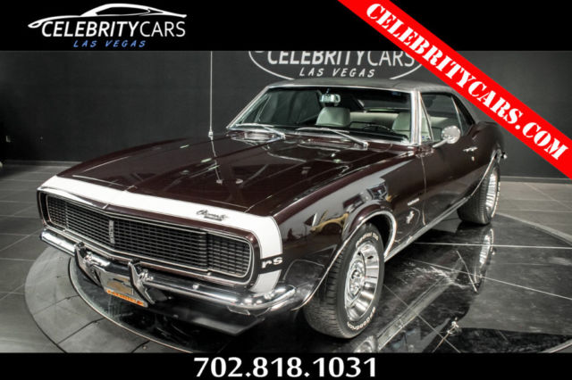 1967 Burgundy Chevrolet Camaro Coupe