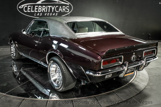 1967 Burgundy Chevrolet Camaro Coupe