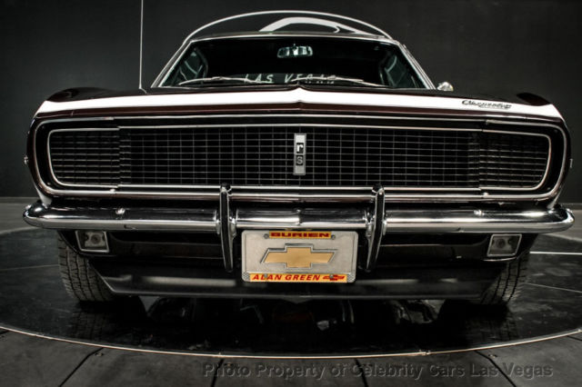 1967 Burgundy Chevrolet Camaro Coupe