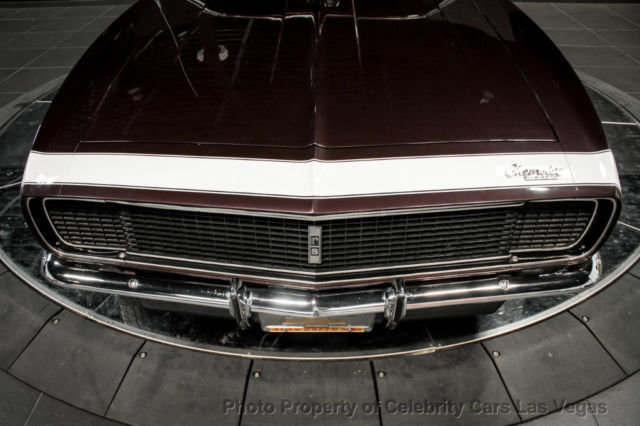 1967 Burgundy Chevrolet Camaro Coupe